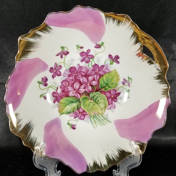 Vintage Trimont Ware Violet Bowl - Picture 1 of 2